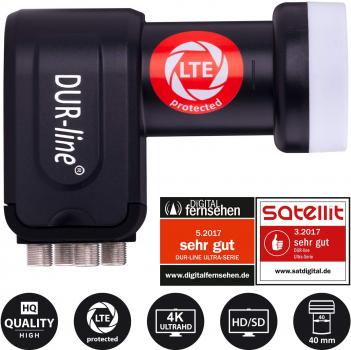 DUR-line ALU Select 75 A mit +Ultra Quad - 4 Teilnehmer Set - Anthrazit